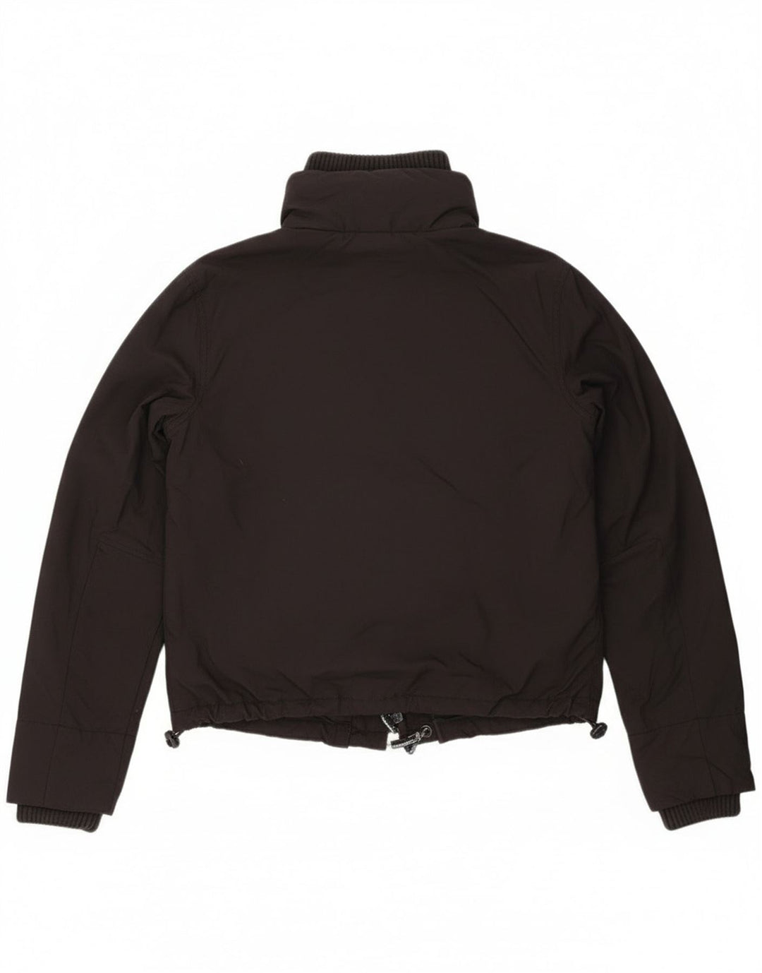 Superdry Veste de pluie graphique pour femme UK 14 Medium Black Nylon