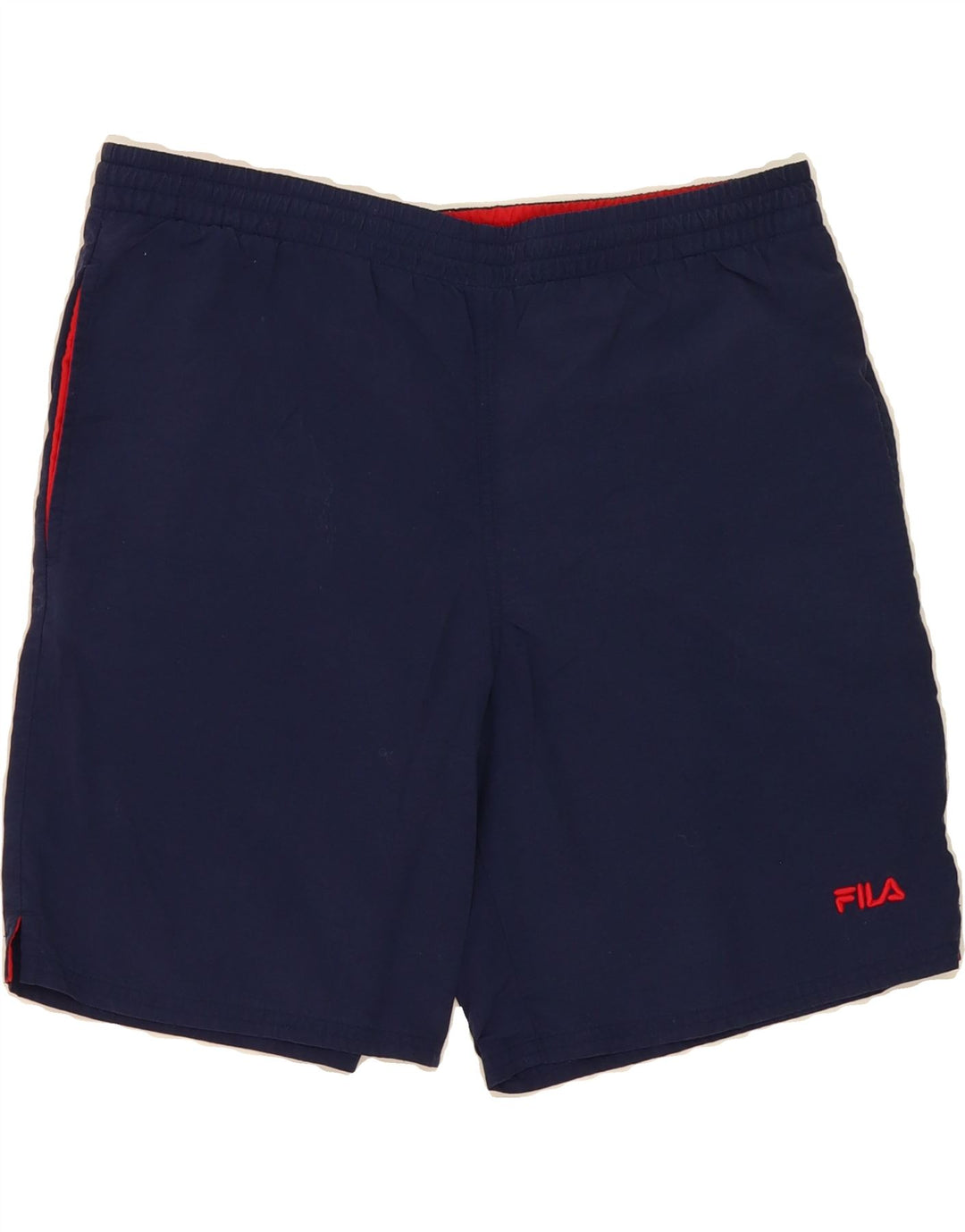 FILA Mens Sport Shorts Large Navy Blue Vintage Fila and Second-Hand Fila from Messina Hembry 