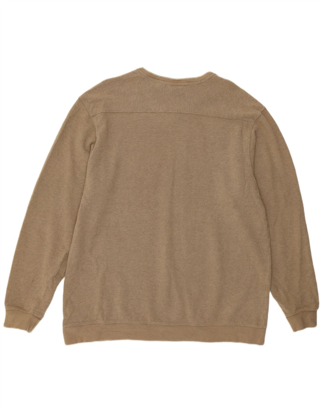 L.L.Bean Haut Homme Manches Longues XL Coton Beige