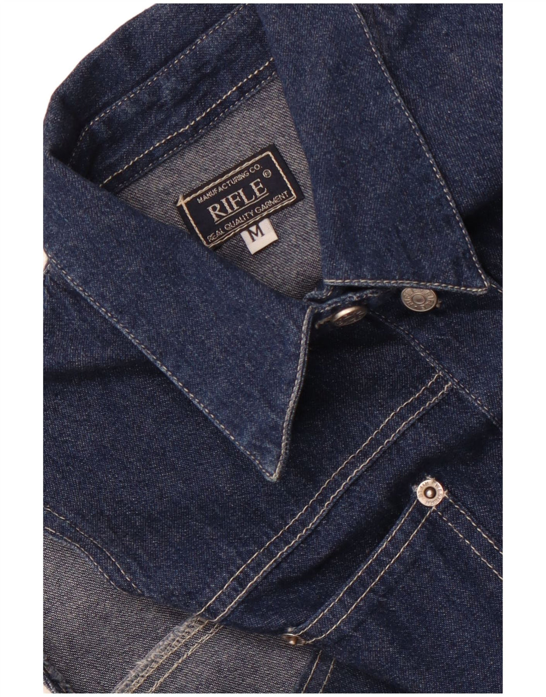 Rifle Robe en jean sans manches pour femme UK 42 Bleu marine moyen