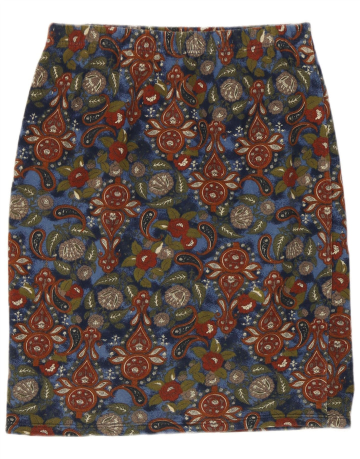 jupe crayon femme vintage W30 Medium Multicolore Paisley