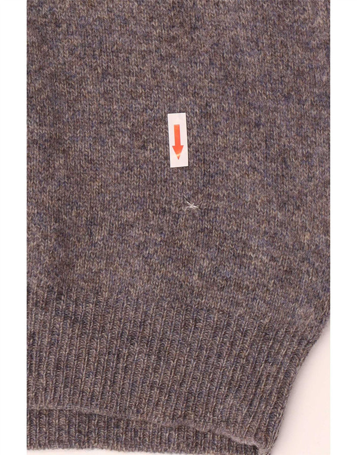 Iceberg Pull col rond homme gris moyen laine vierge