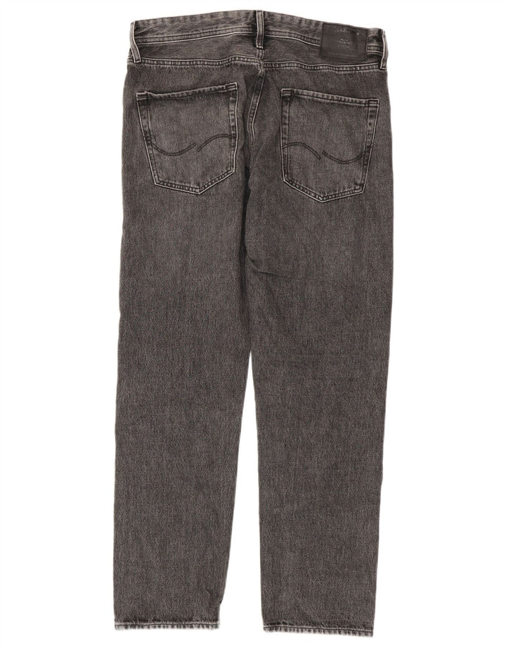 Jack & Jones Jean Droit Homme W32 L32 Gris Coton