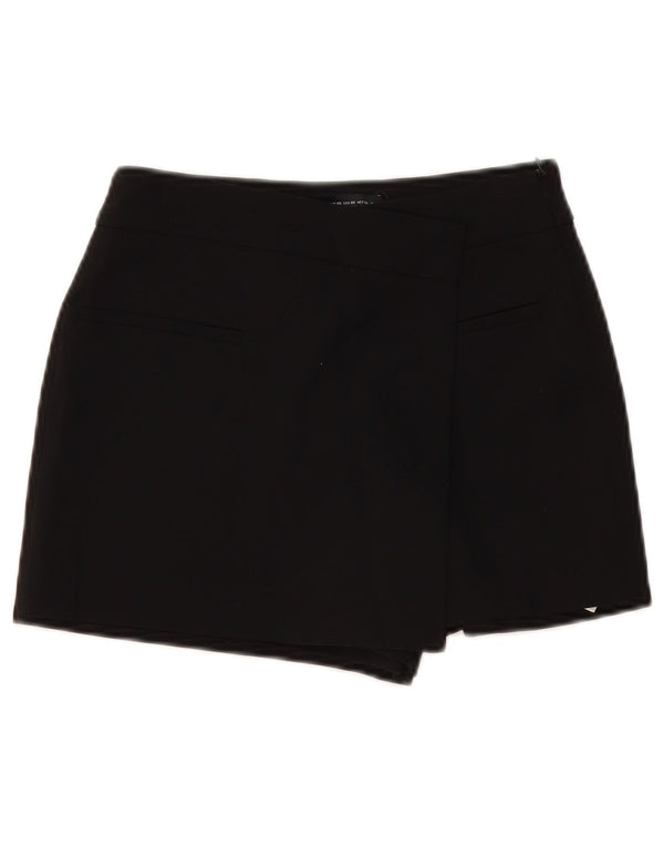 Zara Femme Jupe-short UK 6 XS Noir Polyester