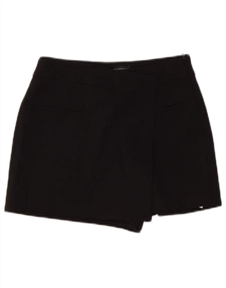 Zara Femme Jupe-short UK 6 XS Noir Polyester