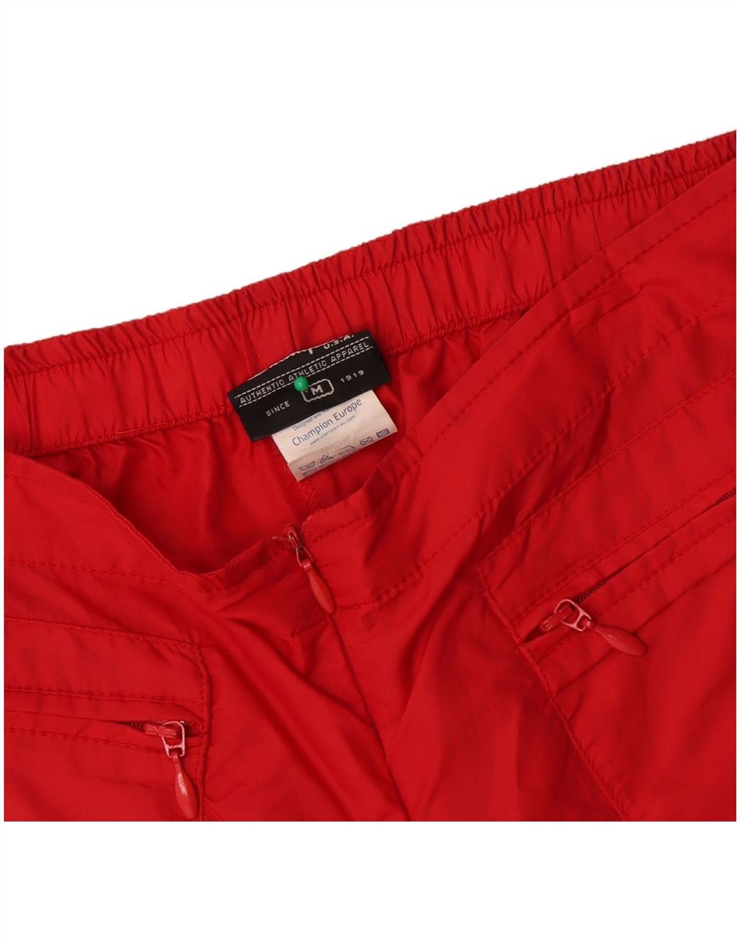 Champion Pantalon Capri Joggers Femme Moyen W28 L19 Rouge Polyamide