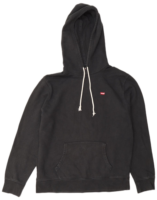 Levi's Pull à Capuche Coupe Standard Homme Noir Large Coton