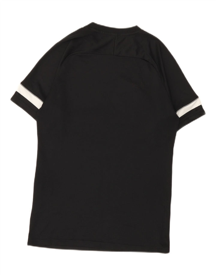 Nike T-shirt Dri Fit pour hommes, taille Small, couleur noire avec contraste de couleurs