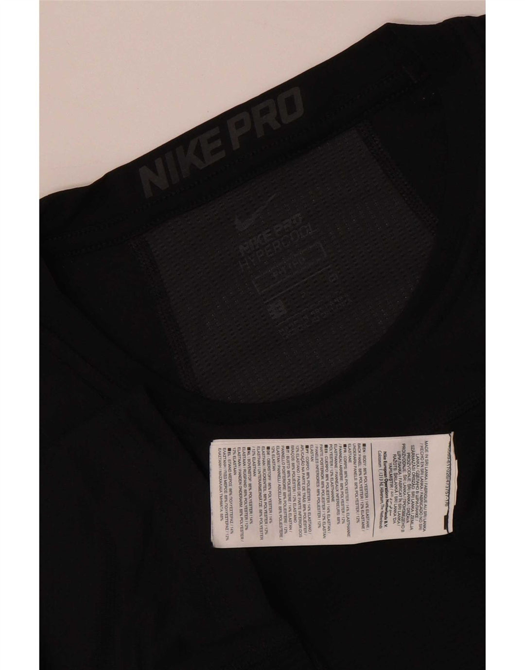 Nike Hommes Dri Fit Graphic Débardeur Petit Noir Géométrique Polyester