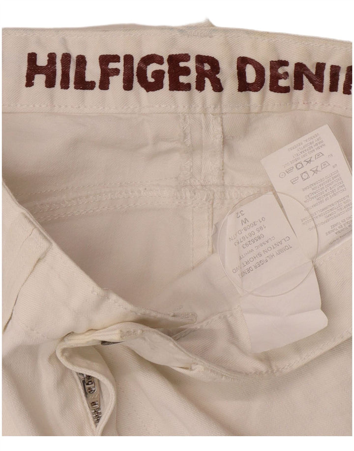 Tommy Hilfiger Short en jean W32 pour homme en coton blanc moyen