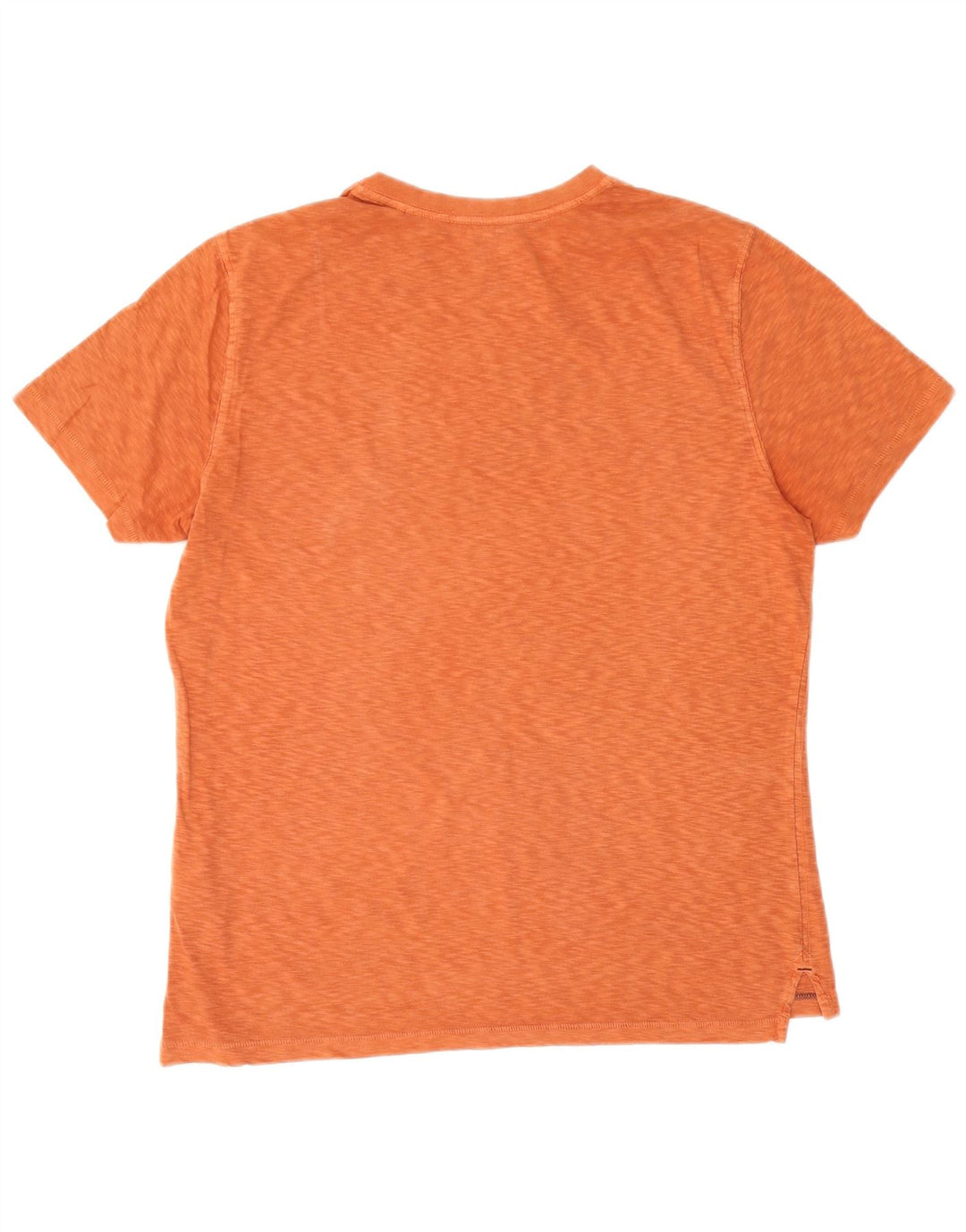 WHITE STUFF T-Shirt Homme Coton Chiné Orange Moyen