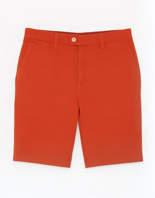 Ted Baker Short Chino Homme W32 Coton Orange Moyen