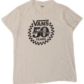 Vans T-shirt graphique pour hommes, petit, blanc