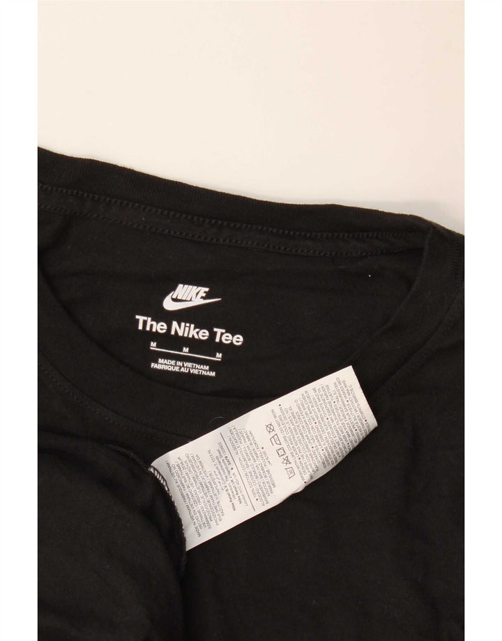 Nike T-Shirt Homme Noir Moyen Coton