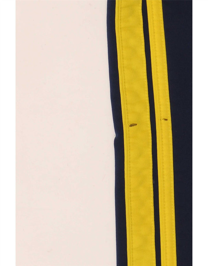 Asics Pantalon De Survêtement Homme Petit Bleu Marine Colorblock Polyester