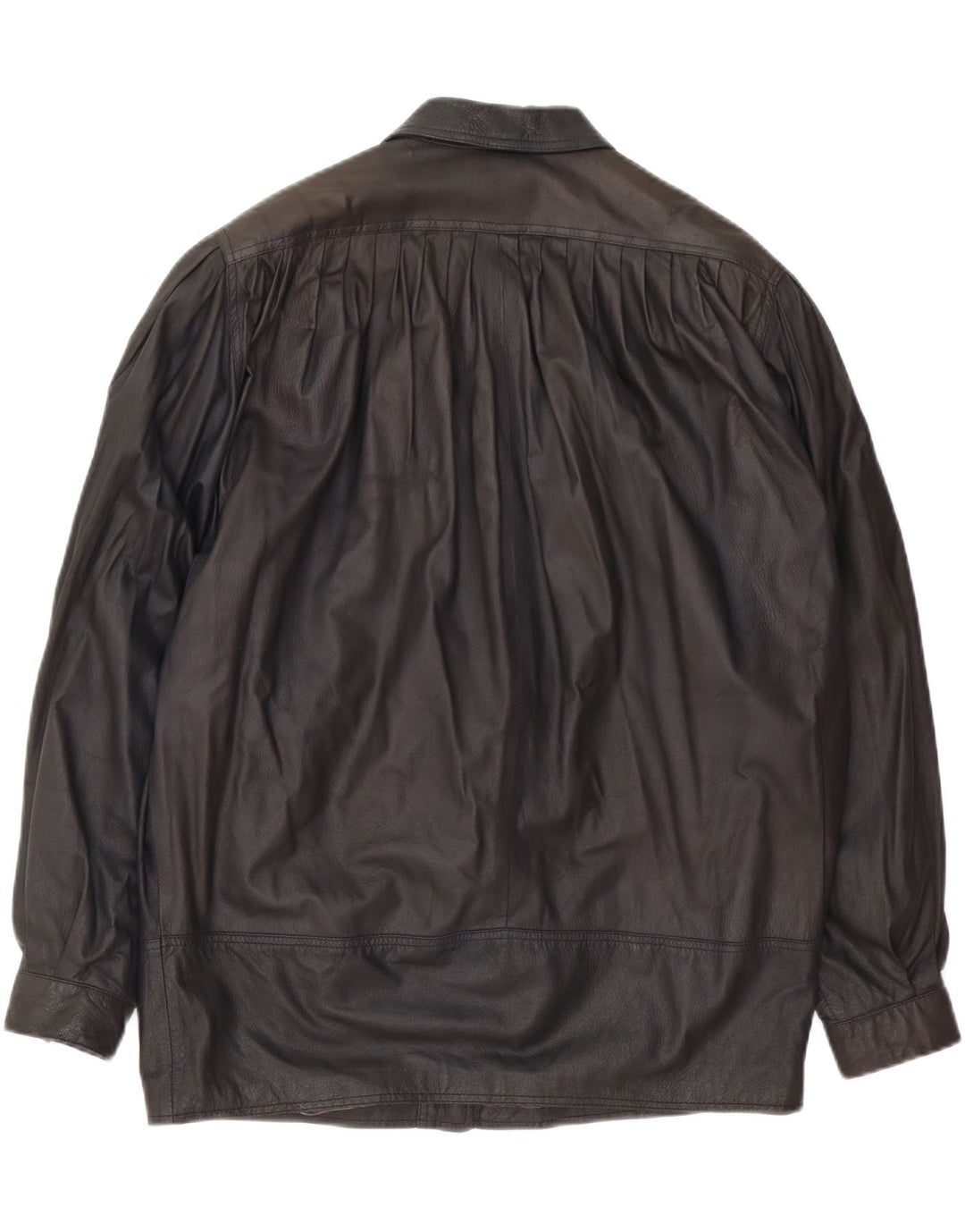 CONBIPEL Veste en cuir surdimensionnée pour femme UK 18 XL Cuir marron