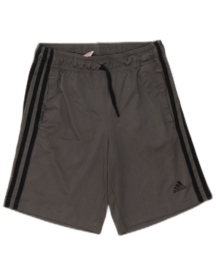 ADIDAS Short de sport Aeroready Garçon 9-10 ans Gris Polyester