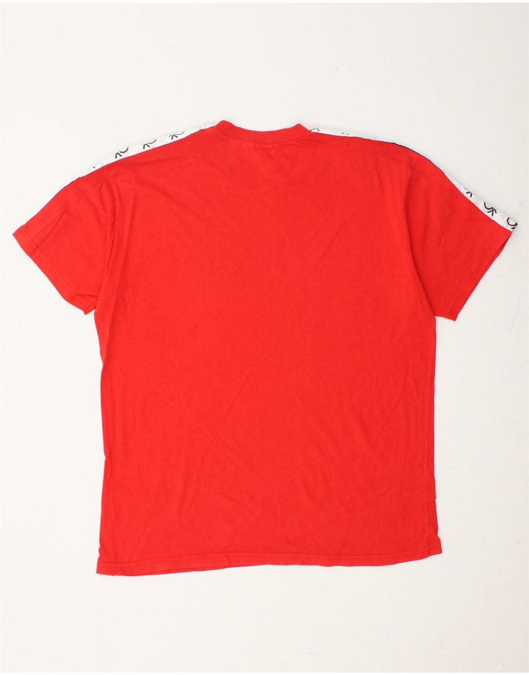 BENETTON T-Shirt Graphique Homme Rouge Moyen