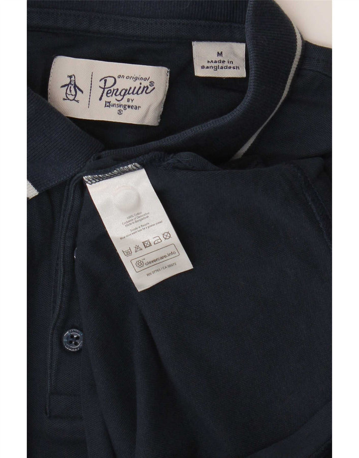 Penguin Polo Homme Bleu Marine Moyen Coton