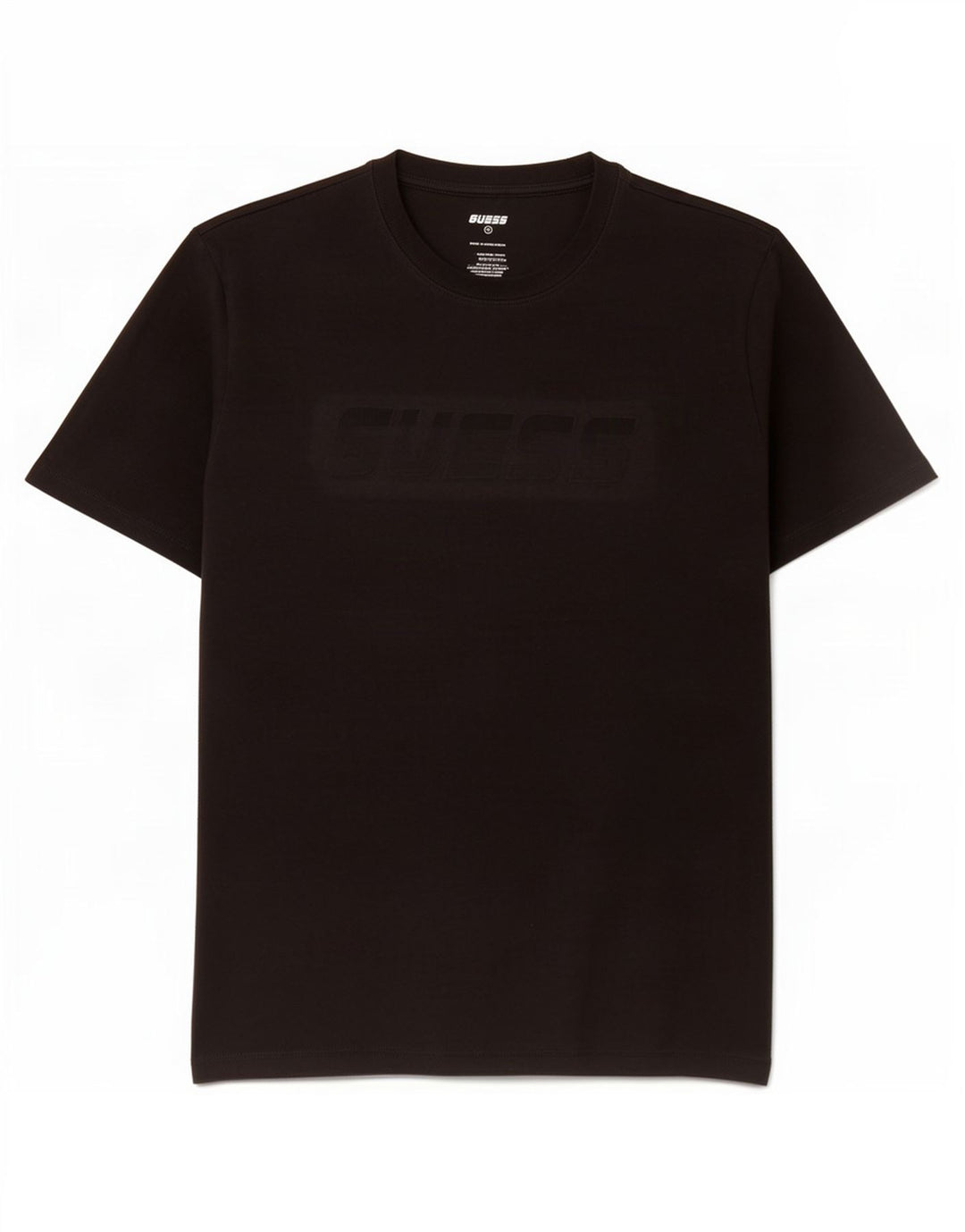 Guess T-Shirt Graphique Homme Noir Moyen Coton
