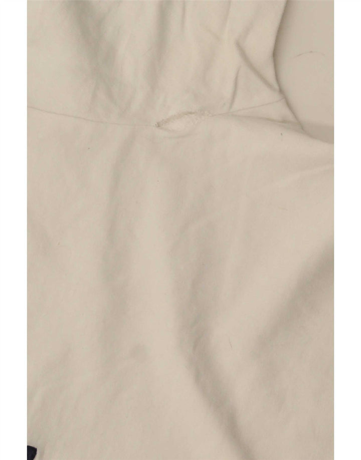 Ellesse T-Shirt Graphique Homme Blanc Moyen Coton