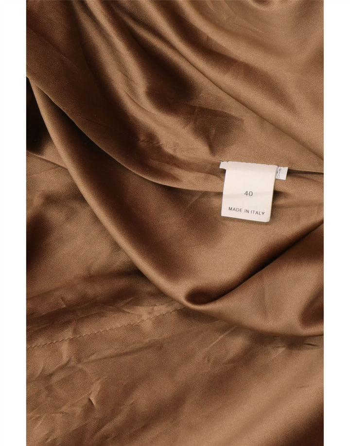 BRUNELLO CUCINELLI Manteau croisé femme EU 40 Petit Noir Classique