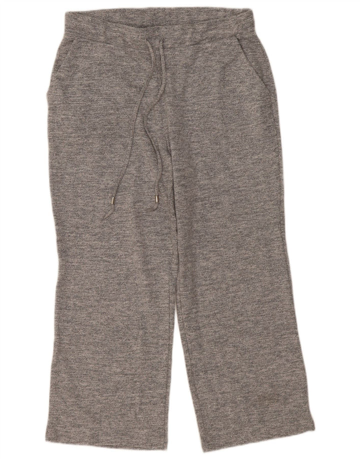 Marks & Spencer Pantalon de survêtement pour femme UK 16 Large Gris Moucheté
