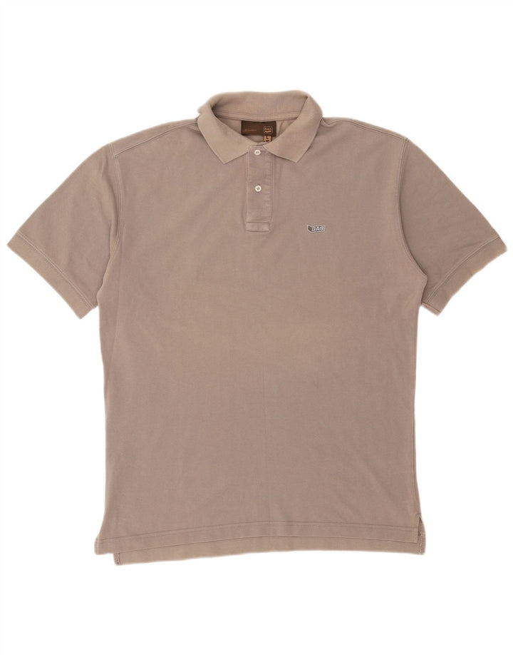 Gas Polo Homme Grand Gris Coton