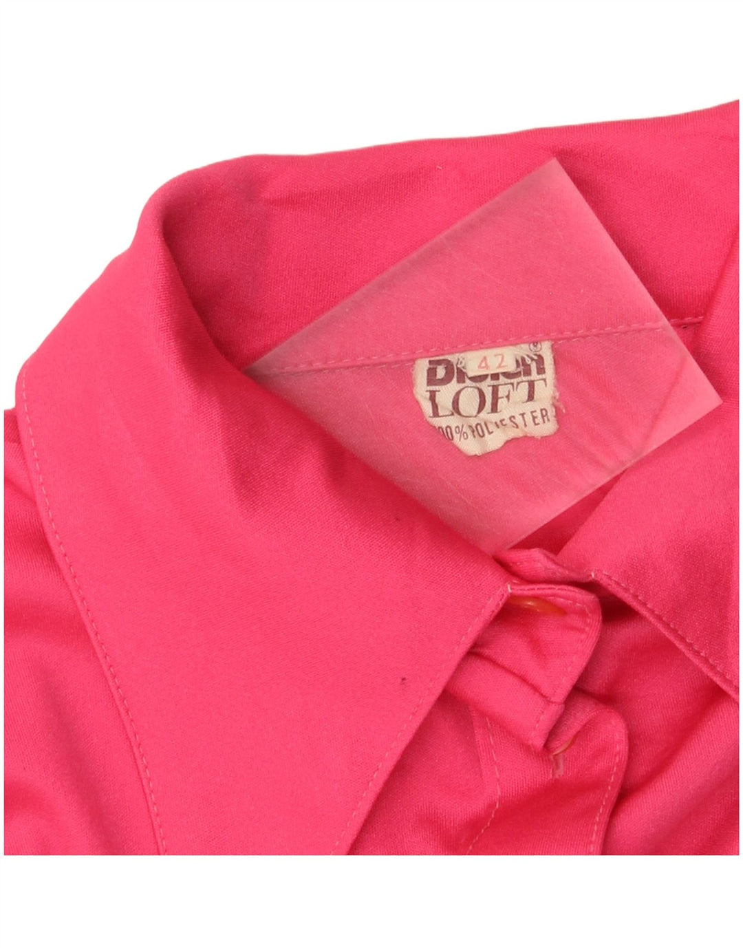 Diolen Loft Chemise Chemisier Femme IT 42 Rose Moyen Polyester
