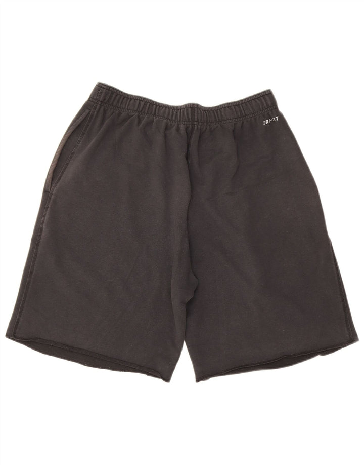 Nike Short de sport Dri Fit pour homme en coton noir moyen