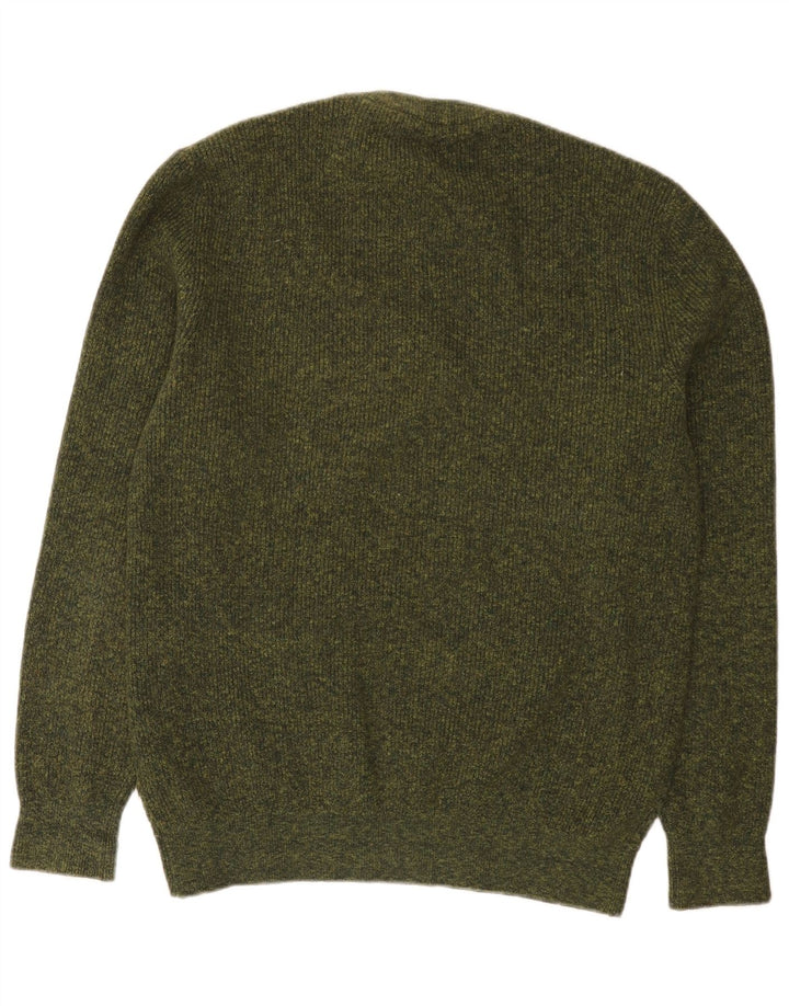 Esprit Pull Col Rond Homme Kaki Moyen Coton