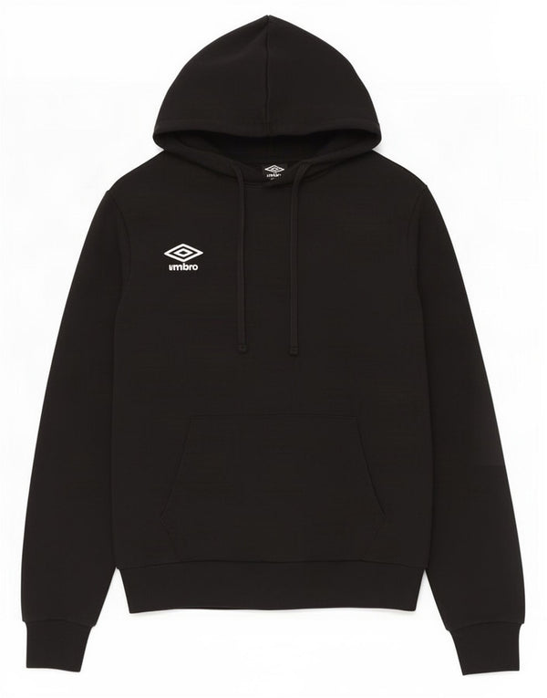 Umbro Pull à capuche pour homme Large Noir Coton