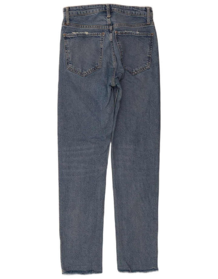 Jean Slim Femme ZARA EU 34 2XS W24 L27 Bleu