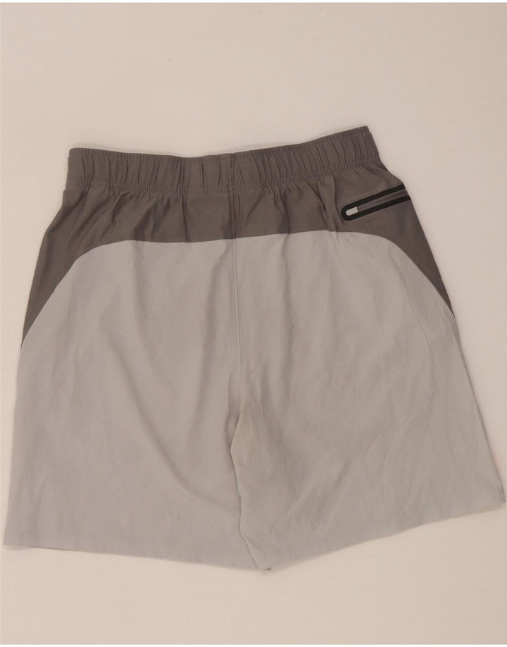 Under Armour Short de Sport Homme Gris Moyen Colourblock Elastane