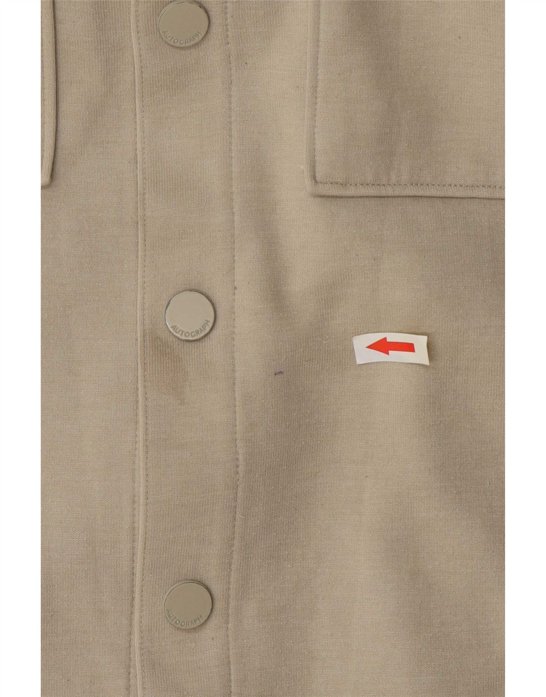 Marks & Spencer Veste bomber autographe pour homme UK 40 Large Beige Polyester