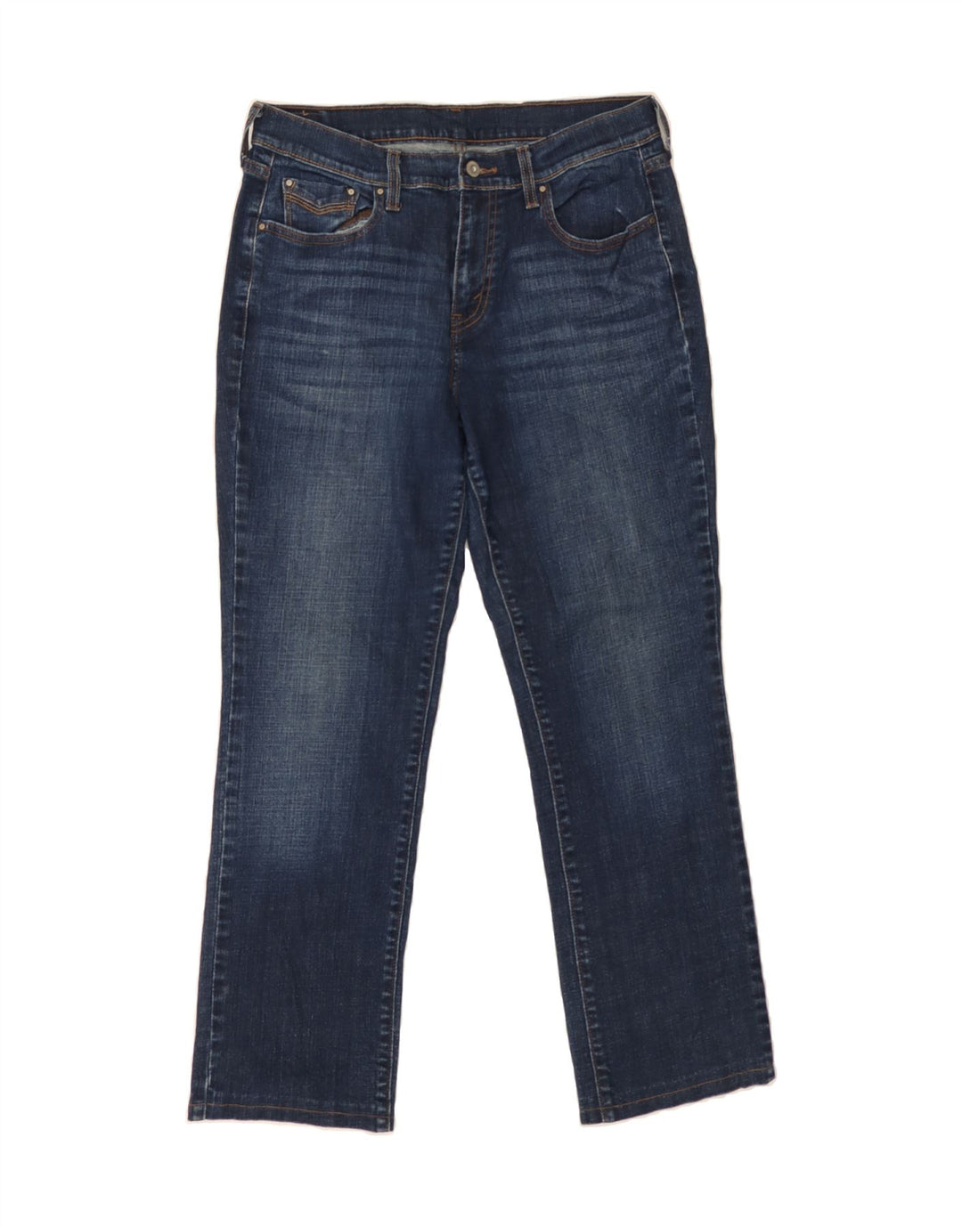 LEVI'S Womens Straight Jeans W30 L30 Blue Vintage Levi's and Second-Hand Levi's from Messina Hembry 