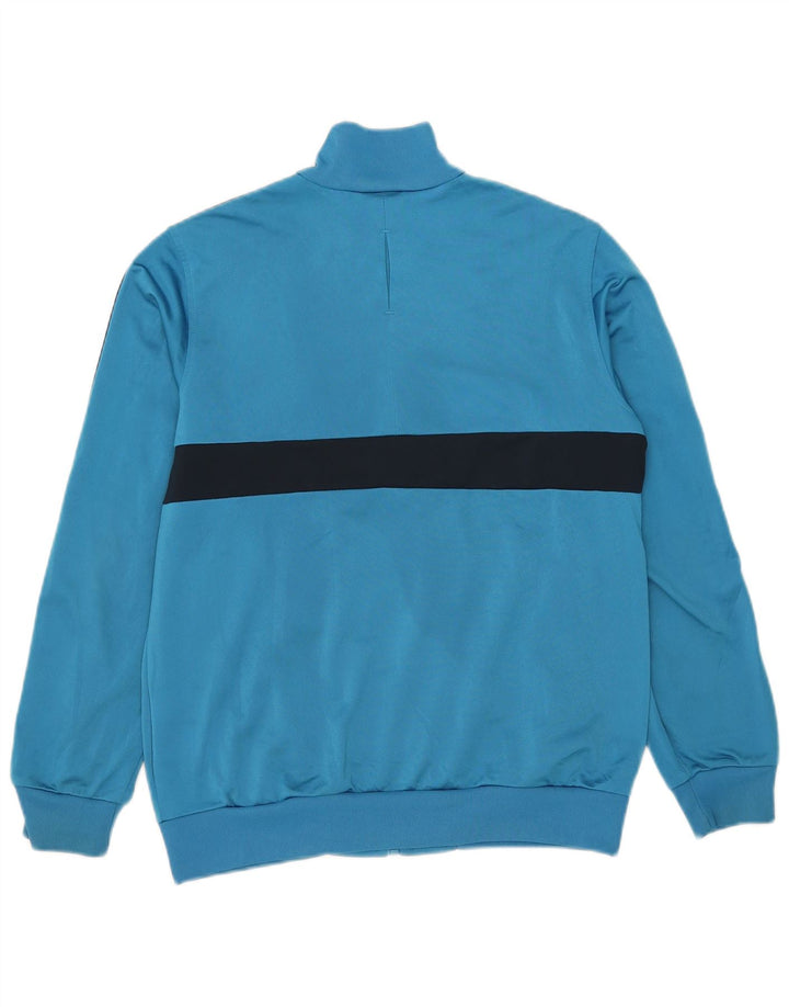 Adidas Veste de survêtement pour homme XS Bleu Colorblock Polyester