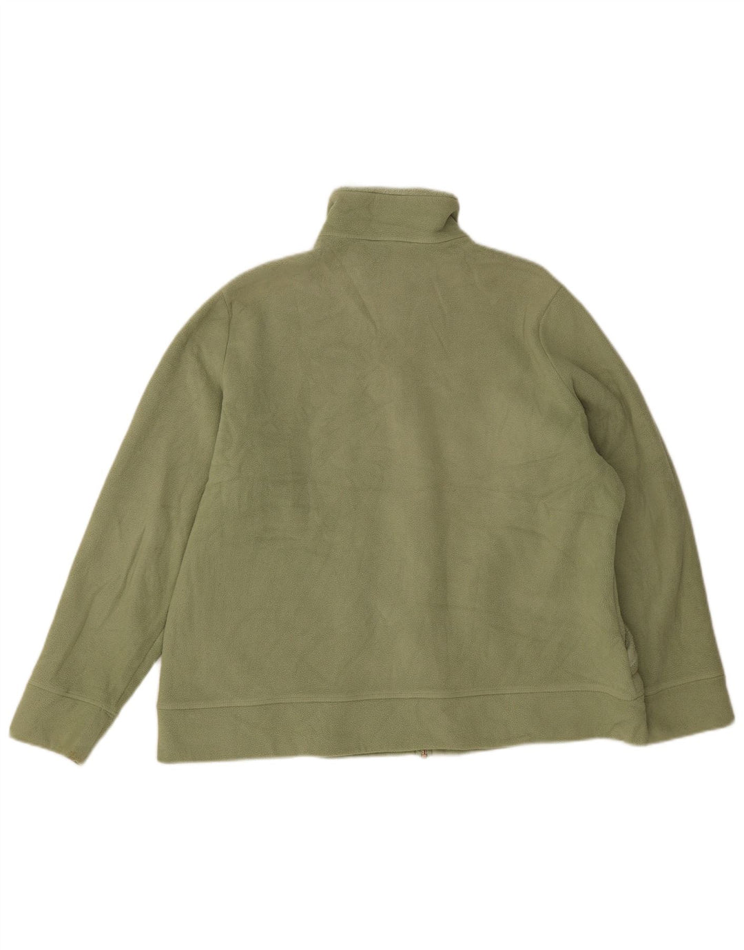 Marks & Spencer Veste polaire surdimensionnée pour femme UK 18 XL Vert Polyester
