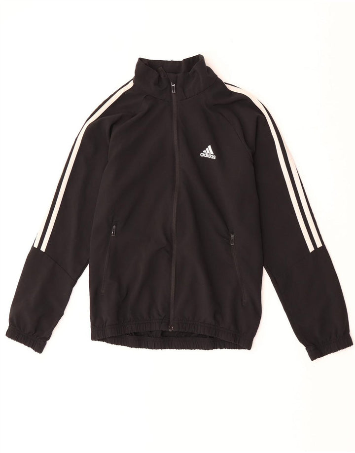 Veste de survêtement Adidas Garçon Aeroready 11-12 ans Noir Polyester