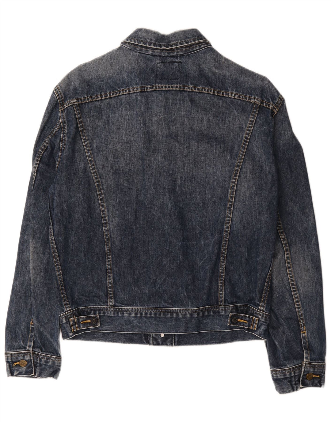Lee Veste en jean pour homme UK 40 Large Bleu Coton
