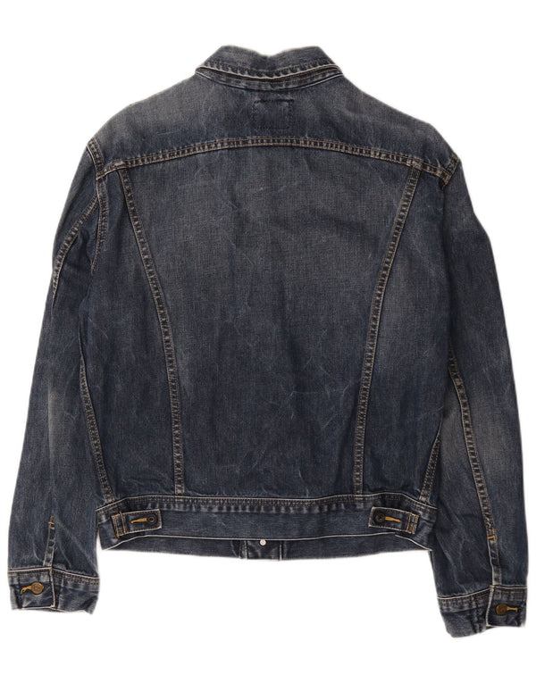 Lee Veste en jean pour homme UK 40 Large Bleu Coton