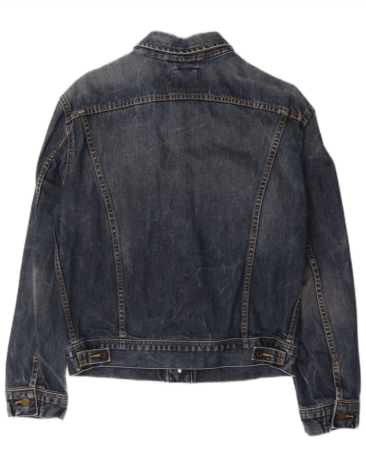 Lee Veste en jean pour homme UK 40 Large Bleu Coton