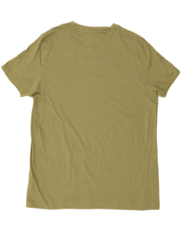 Tommy Hilfiger T-shirt pour femme UK 20 2XL Kaki Coton