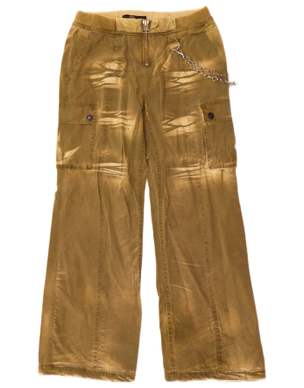 Phink Industries Pantalon cargo jambe large fille 11-12 ans W28 L27 Kaki