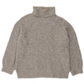 Marks & Spencer Pull col roulé pour femme UK 14 Gris moyen Acrylique