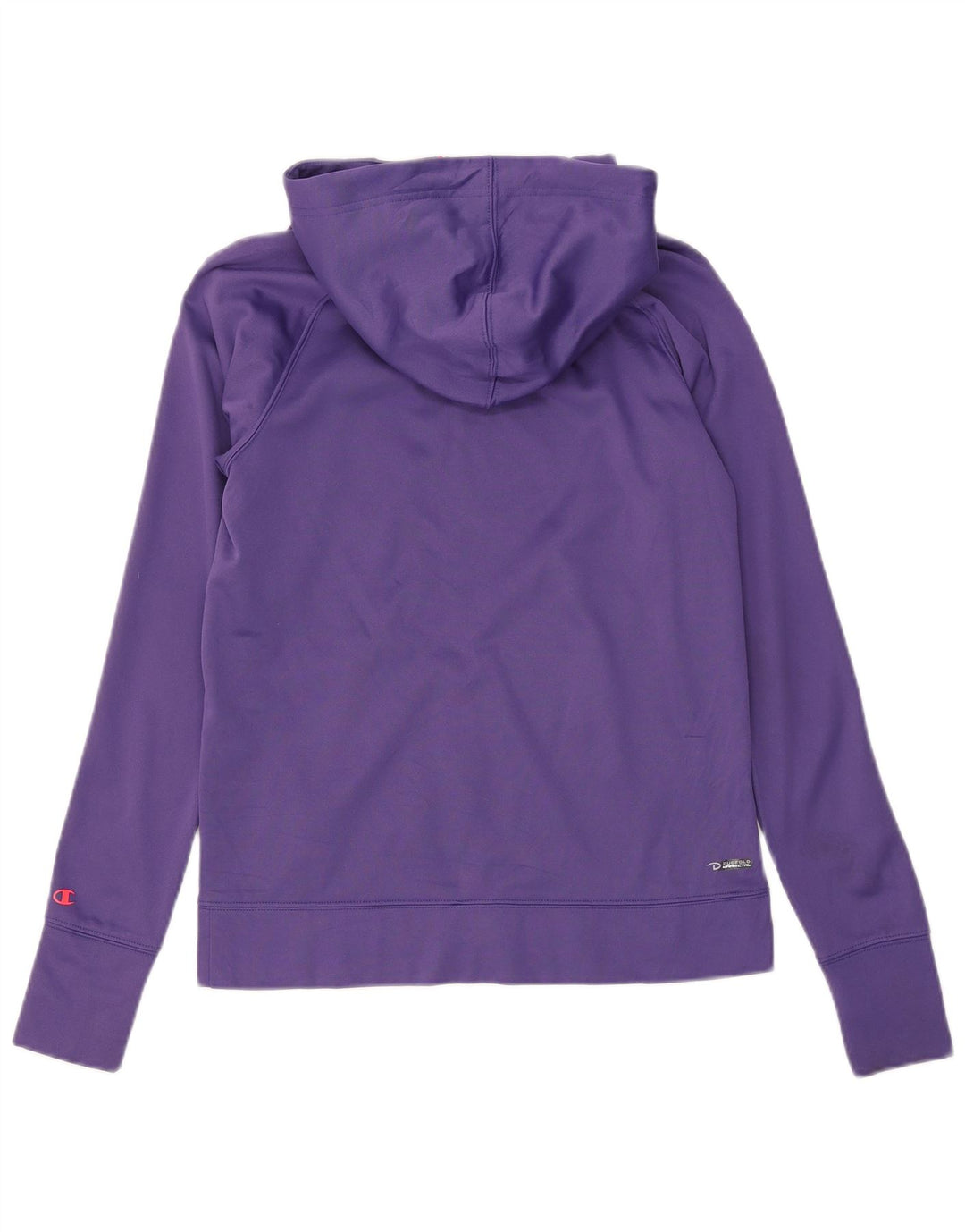 Champion Pull à capuche zippé Performance pour femme UK 10 Petit Violet Polyester