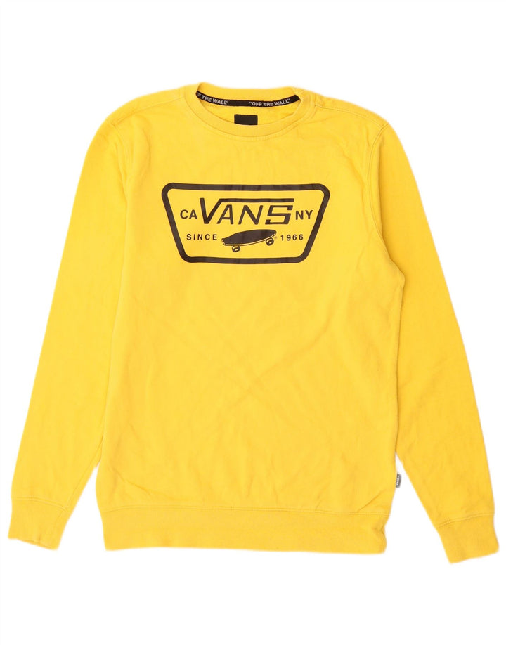 Vans Sweat-shirt graphique pour homme XS Jaune