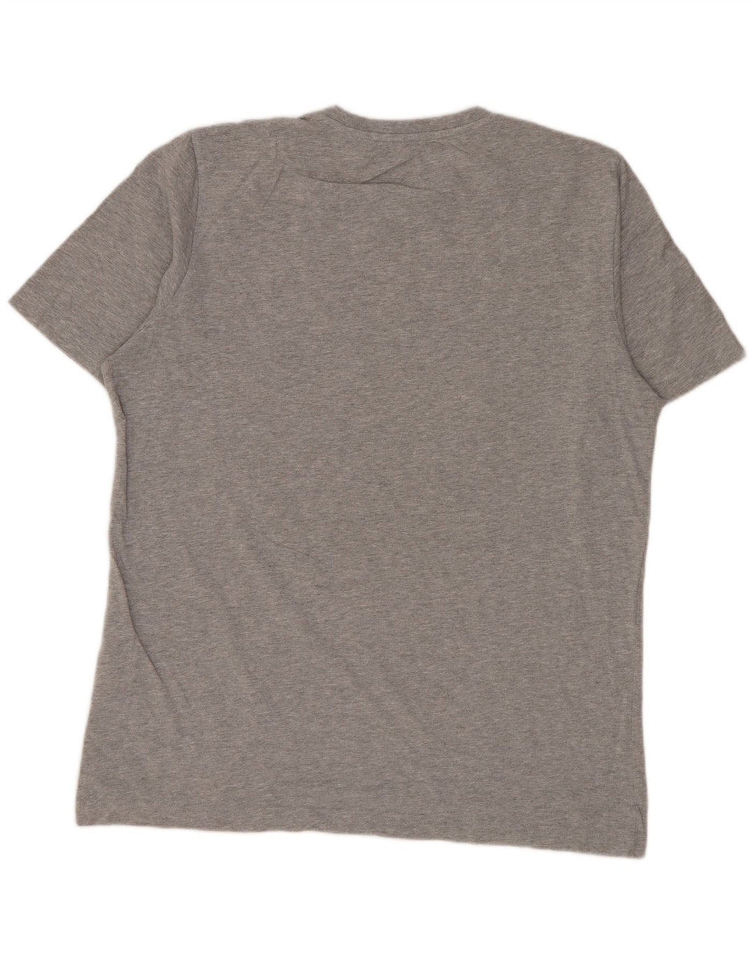 ADIDAS T-Shirt Graphique Homme Gris Moyen Moucheté Coton