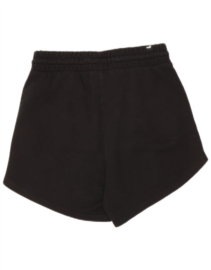 Puma Short de sport pour femme UK 12 Medium Noir Coton
