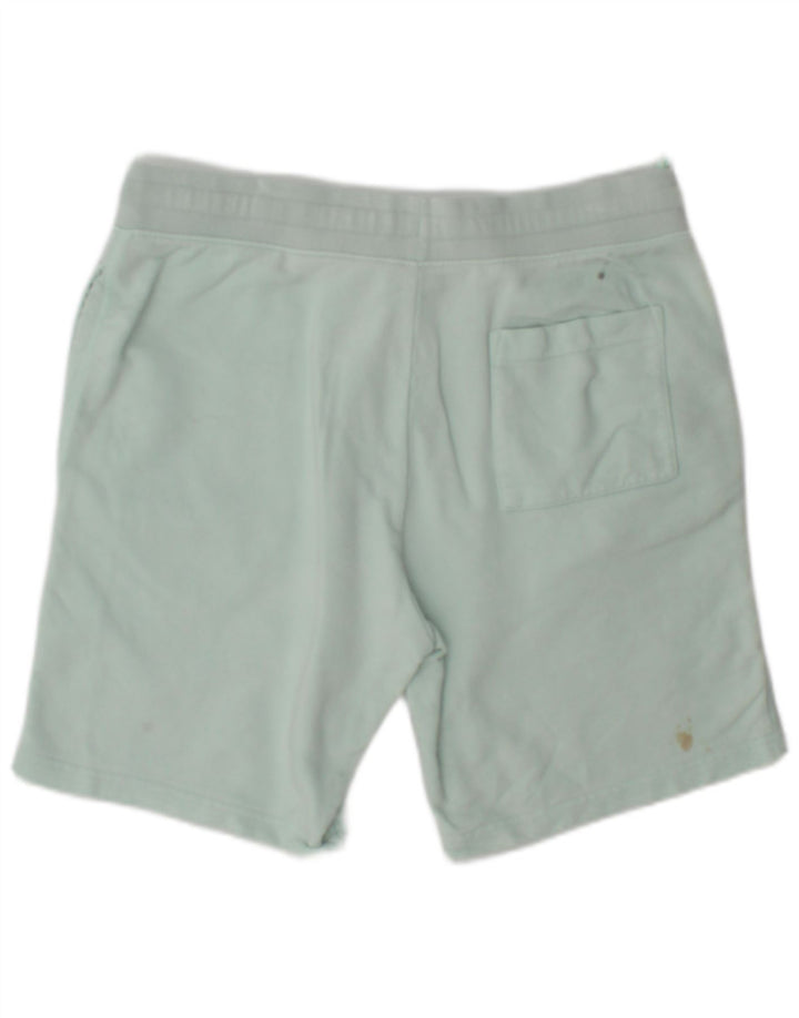 Marks & Spencer Short de Sport Homme Coton Turquoise Moyen
